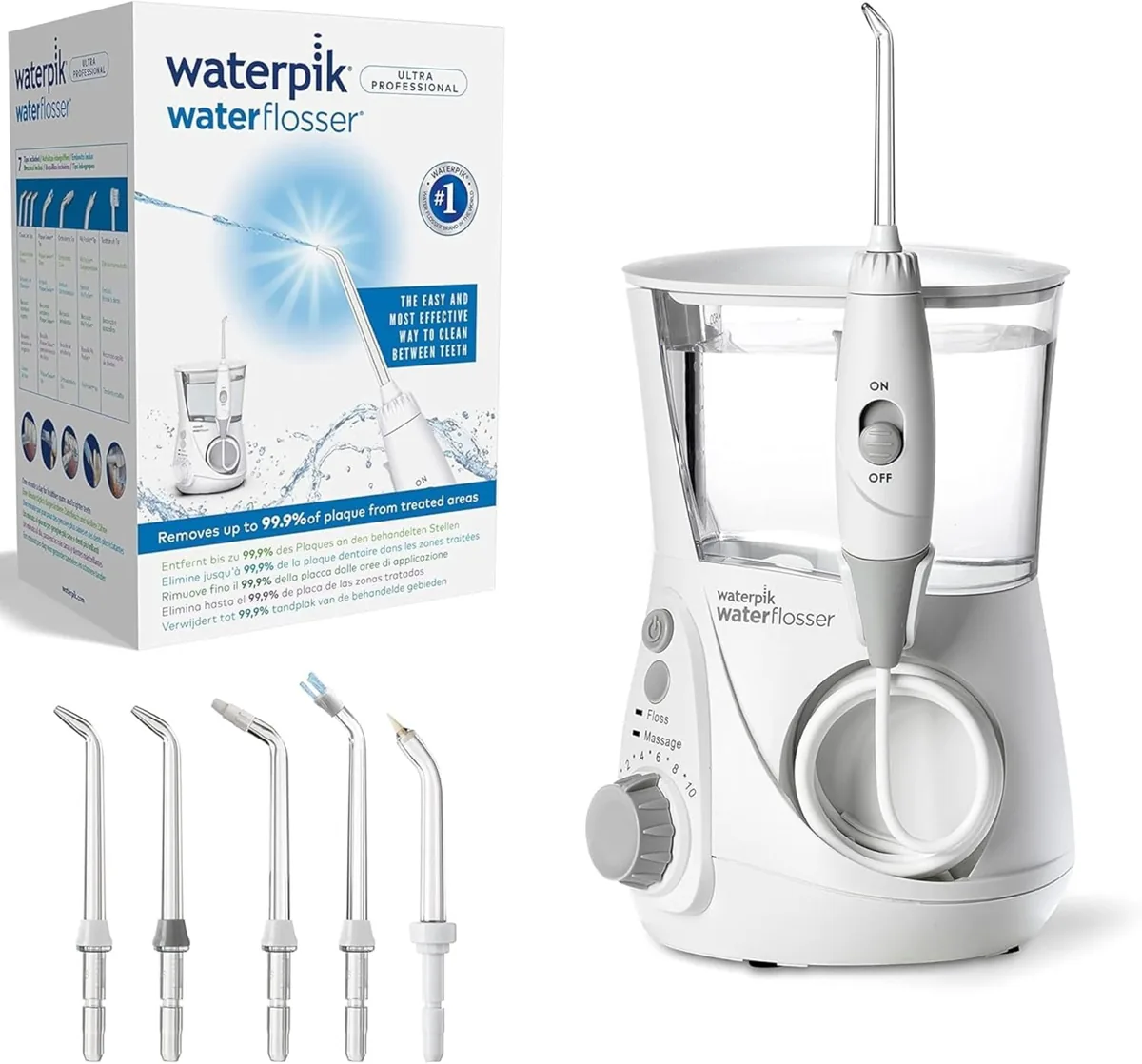 Waterpik Ultra Professional WP-660 irrigador dental de sobremesa · 650 ml · 10 niveles